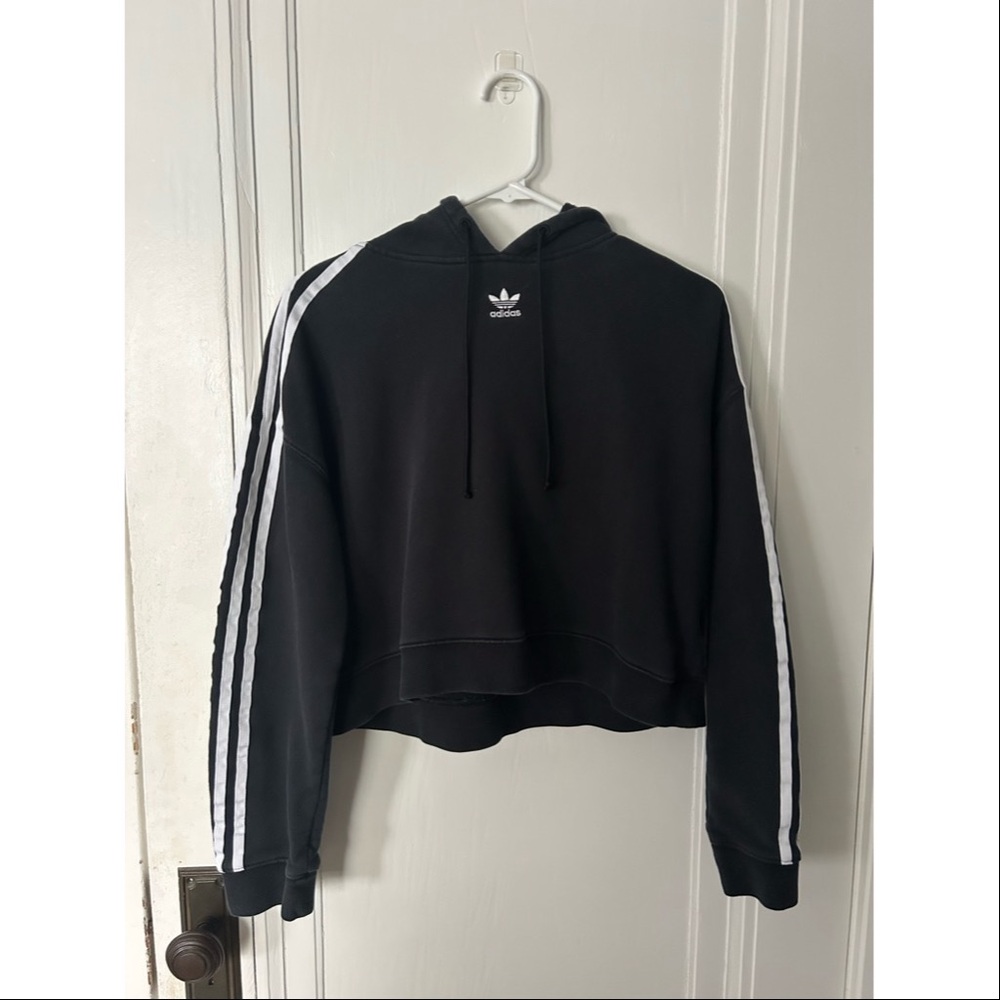Adidas Hoodie with White Logo